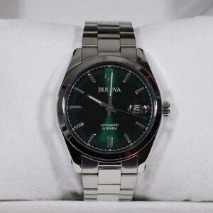Bulova Surveyor Emerald dial Automatic Men's Watch